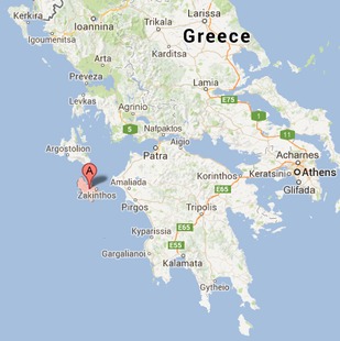 Location - Zakynthos, Greece